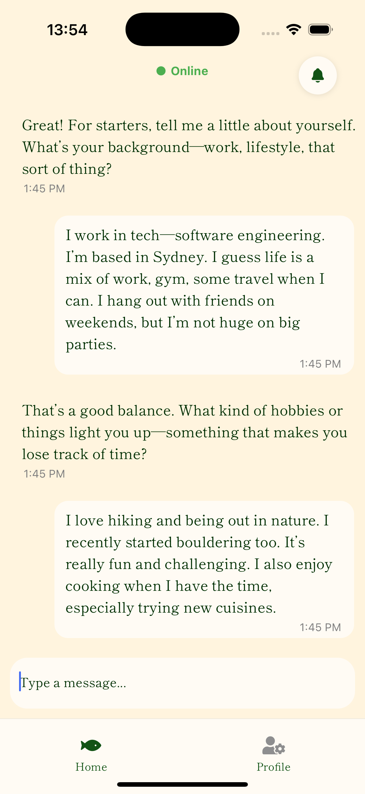 Koi Dating App Chat